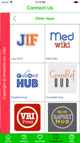 Health Topics (NIH) screenshot