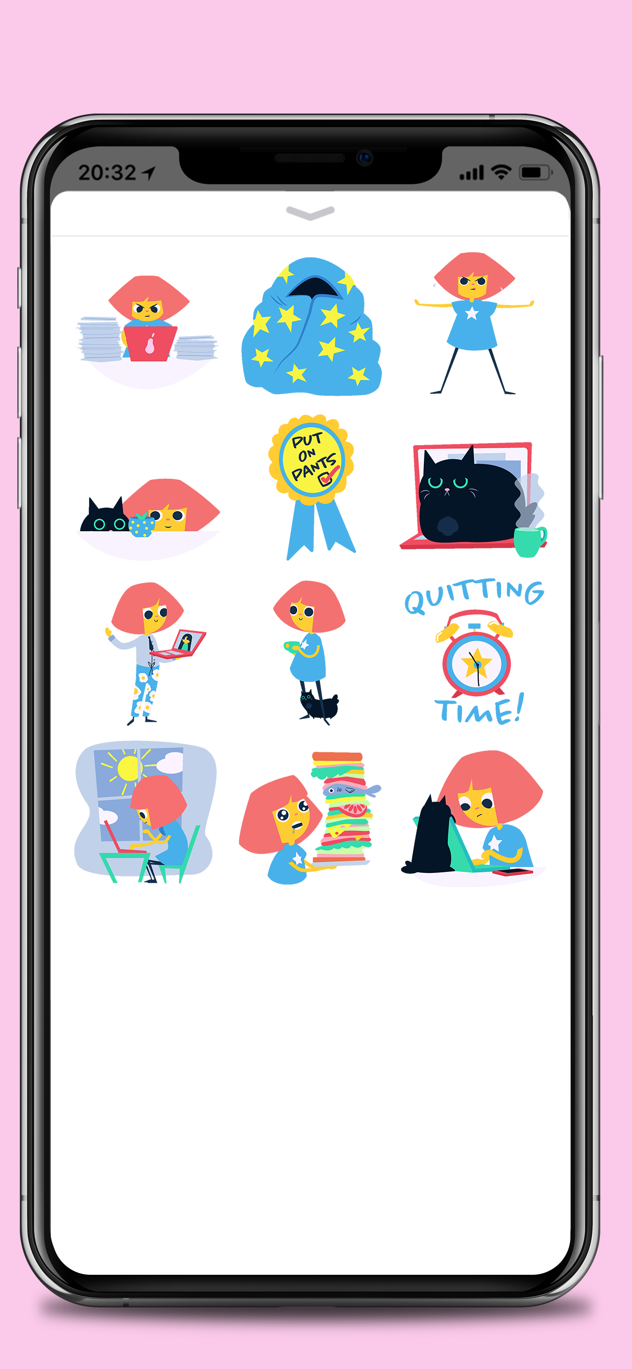 Working From Home Stickers screenshot 3