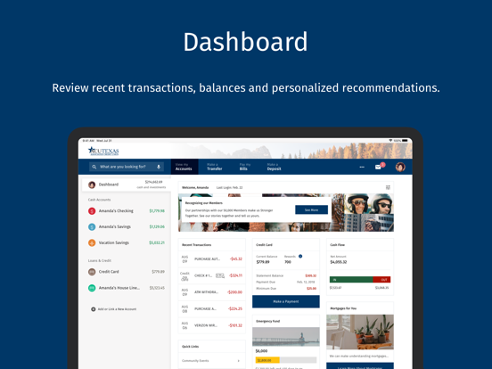 Screenshot #5 pour ACU of Texas Mobile Banking