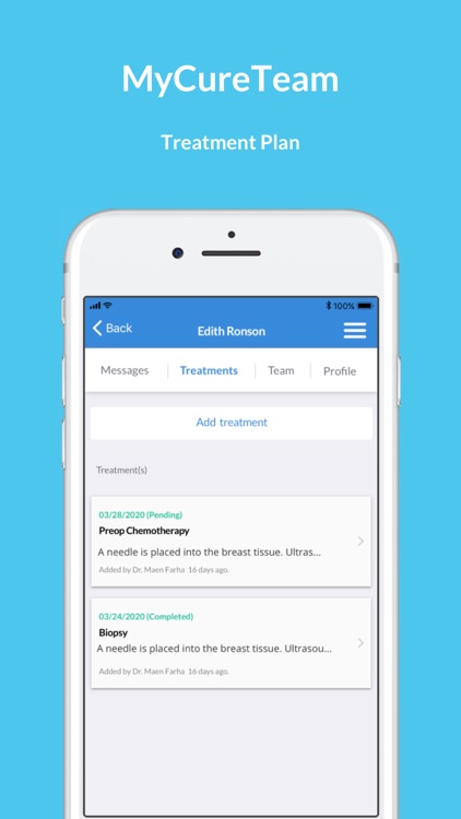 MyCureTeam screenshot-3