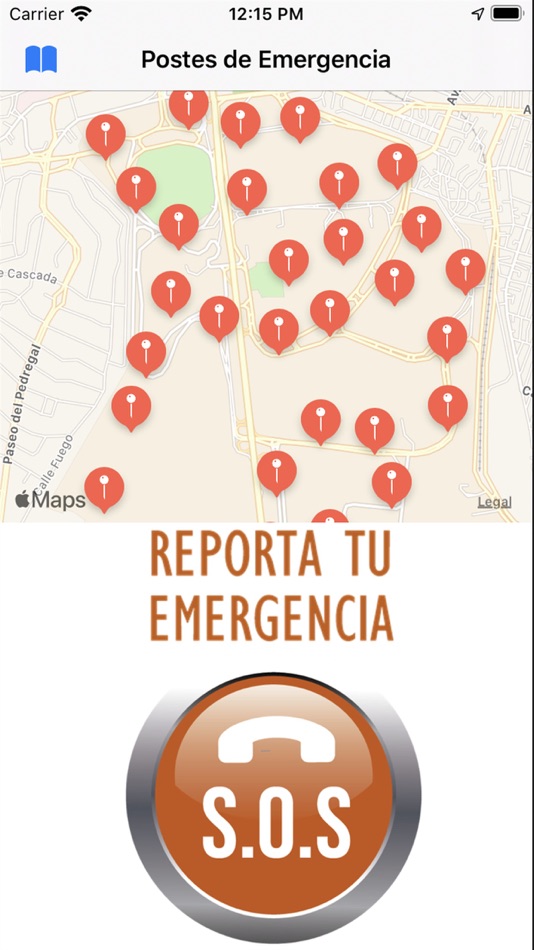 #2. SOS UNAM (iOS) Podle: Alfredo Lopez