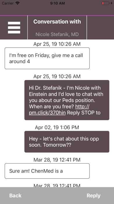 App screenshot