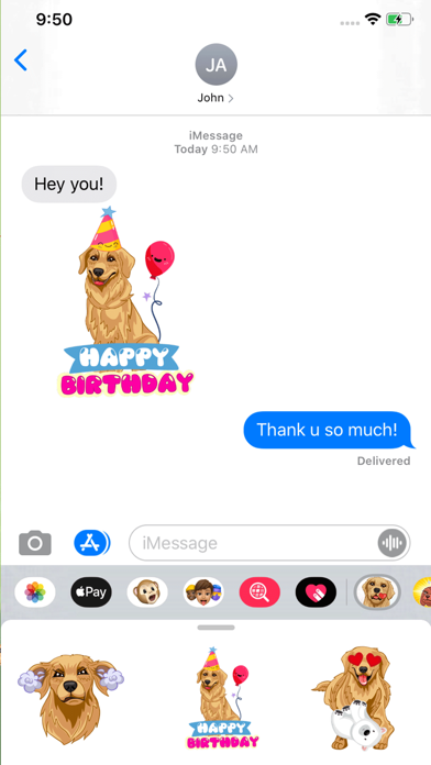 Screenshot #2 pour RadarMojis - Golden Retriever