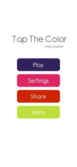 Game screenshot Tap The Color : Classic Popper mod apk
