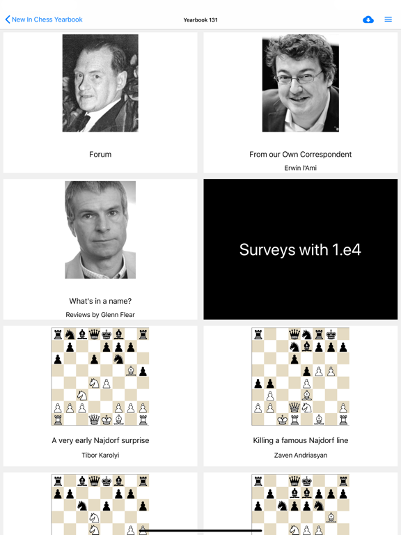 Screenshot #5 pour New In Chess Yearbook