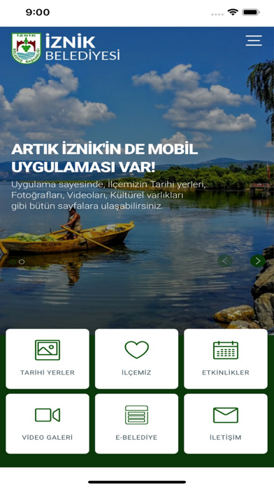 İznik Belediyesi app screenshot