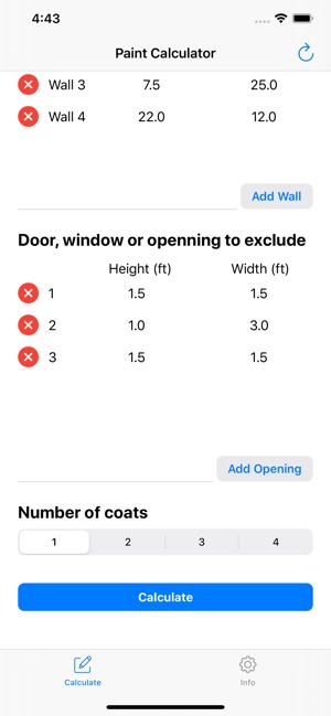 Paint Calculator - Estimator on the App Store