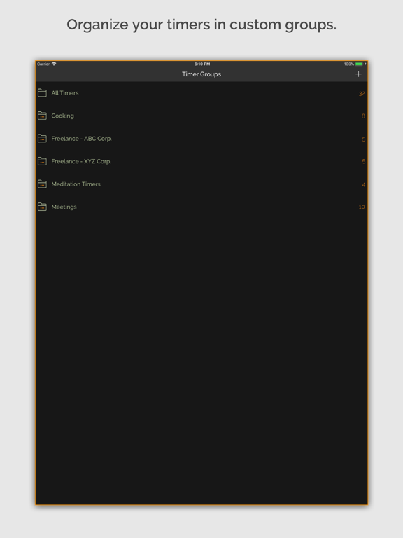 Time Boxer iPad screenshot 5 - Productivity app