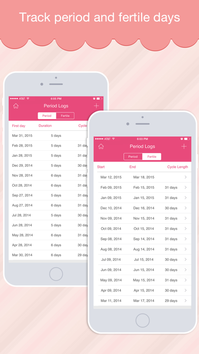 Period Log – Menstrual Calendar Screenshot 5