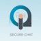 IQ Secure chat provides its users to securely chat with other users within the same company under different hierarchy with end to end encryption of messages