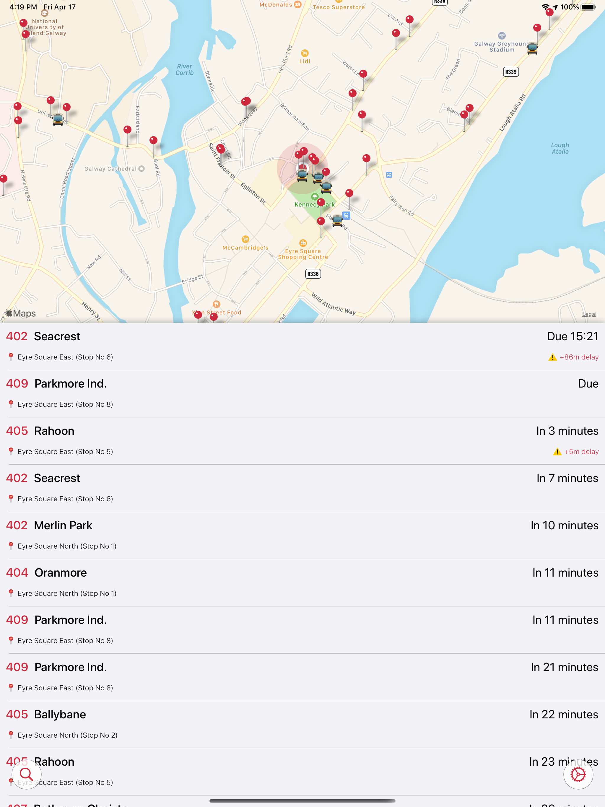 Galway Bus Abú screenshot 6