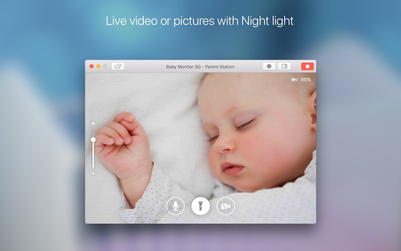 baby monitor 3g iphone screenshot 2