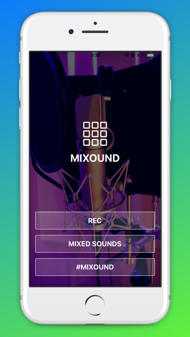 MIXOUND - Acapella App Screenshot