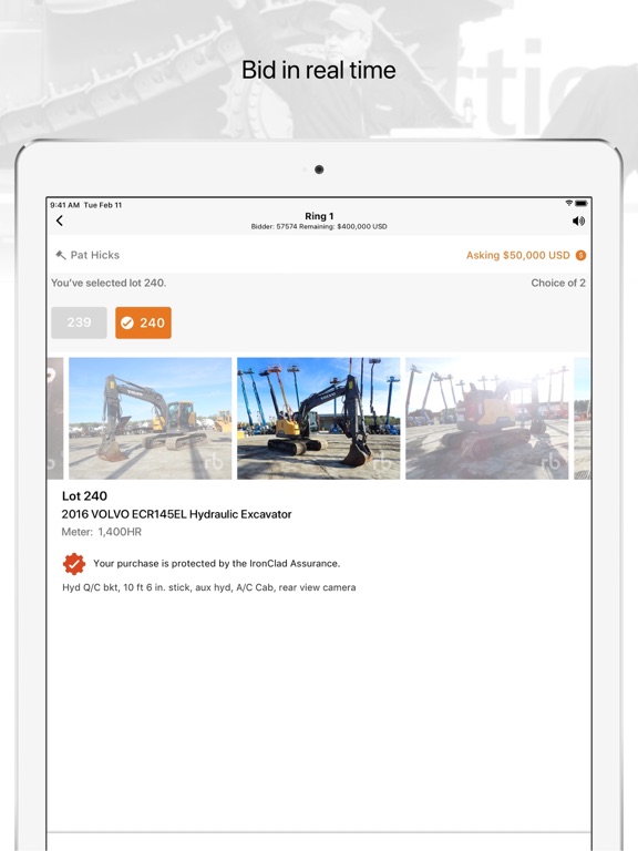 Ritchie Bros. iPad screenshot 5 - Business app