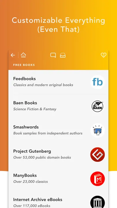 MegaReader iPhone-skjermbilde 3