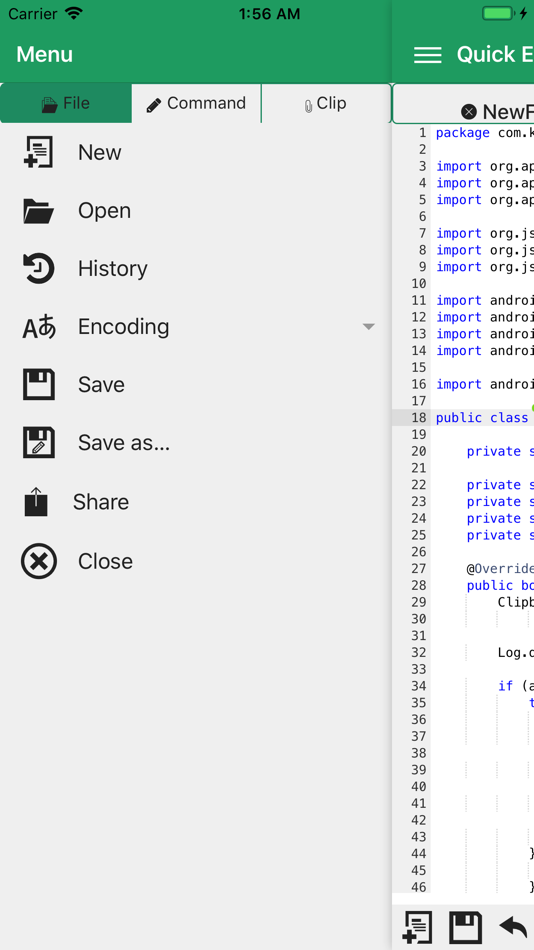#2. Quick Editor - Text & Code (iOS) 게시자: KAZUHIRO KAKIMOTO