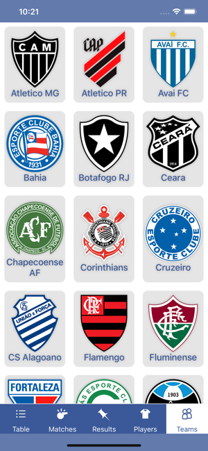 InfoLeague - Brasileirao