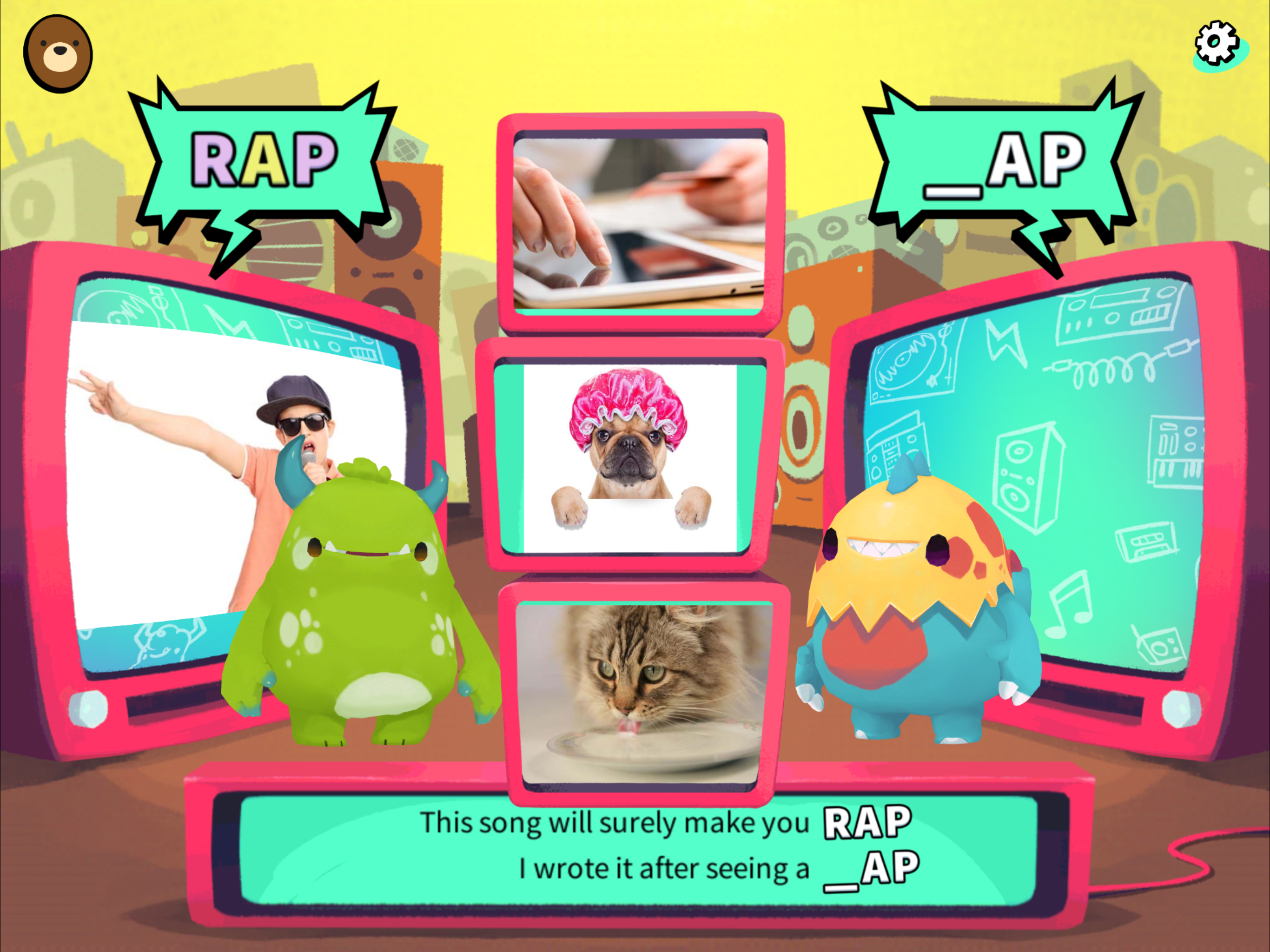 Square Panda Monster Rhymes screenshot 3