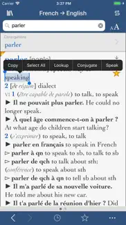 collins french-english iphone screenshot 1
