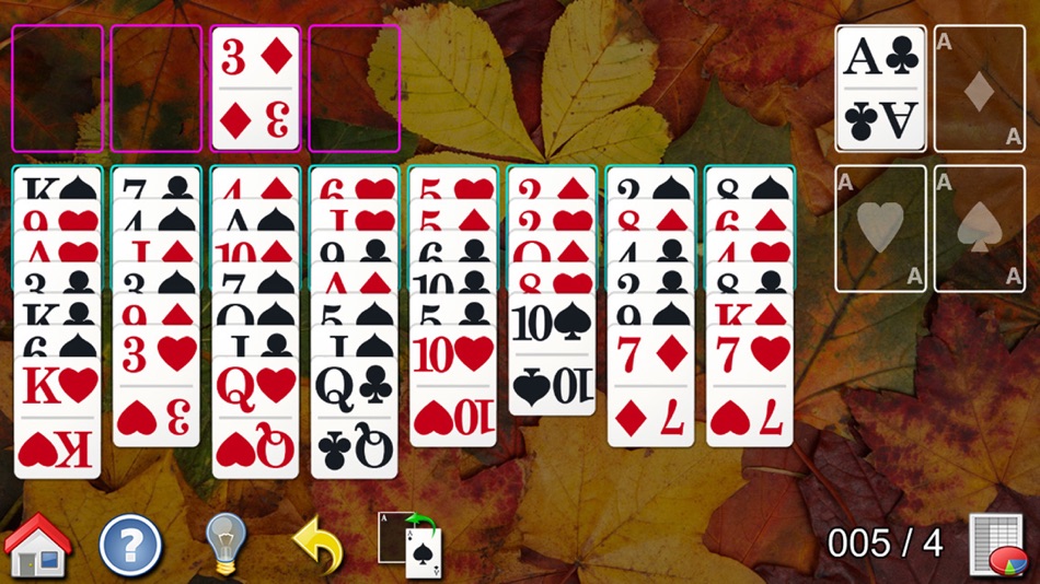 #5. All-in-One Solitaire (iOS) Podle: Pozirk Games Inc.