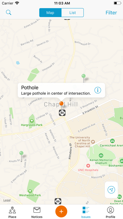 Chapel Hill Connect screenshot 2