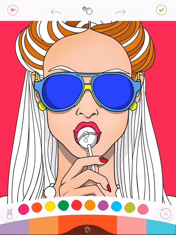 Screenshot #1 for Colorfy: Coloring Book Games