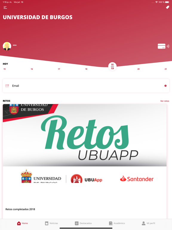 Screenshot #5 pour UBU App Universidad de Burgos