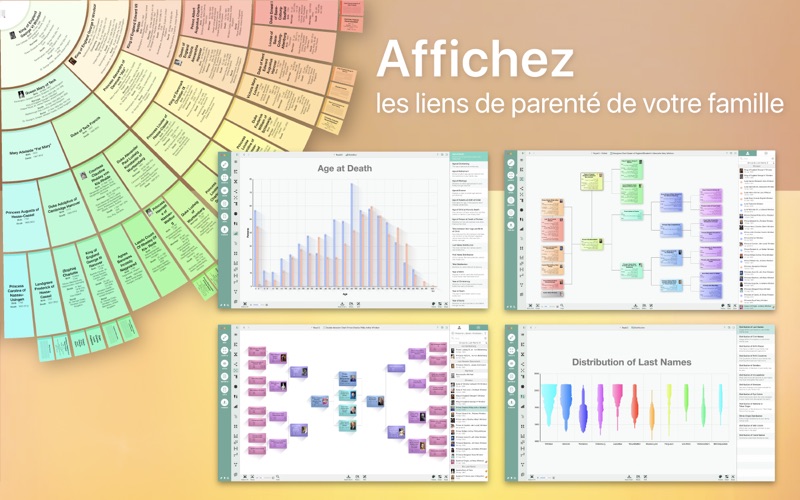 Screenshot #2 pour MacFamilyTree 9