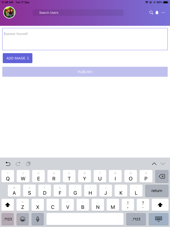 Like Minded App iPad screenshot 4 - Social Networking app