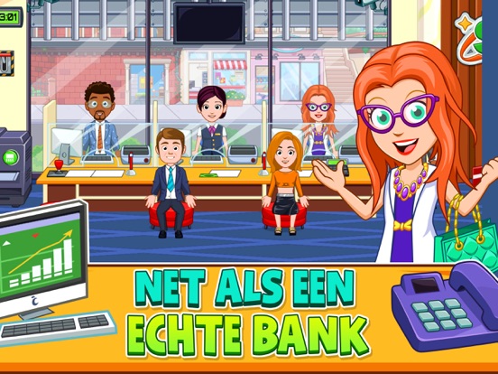 My City : Bank iPad app afbeelding 2