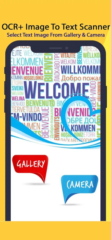 OCR+ Image To Text Scanner