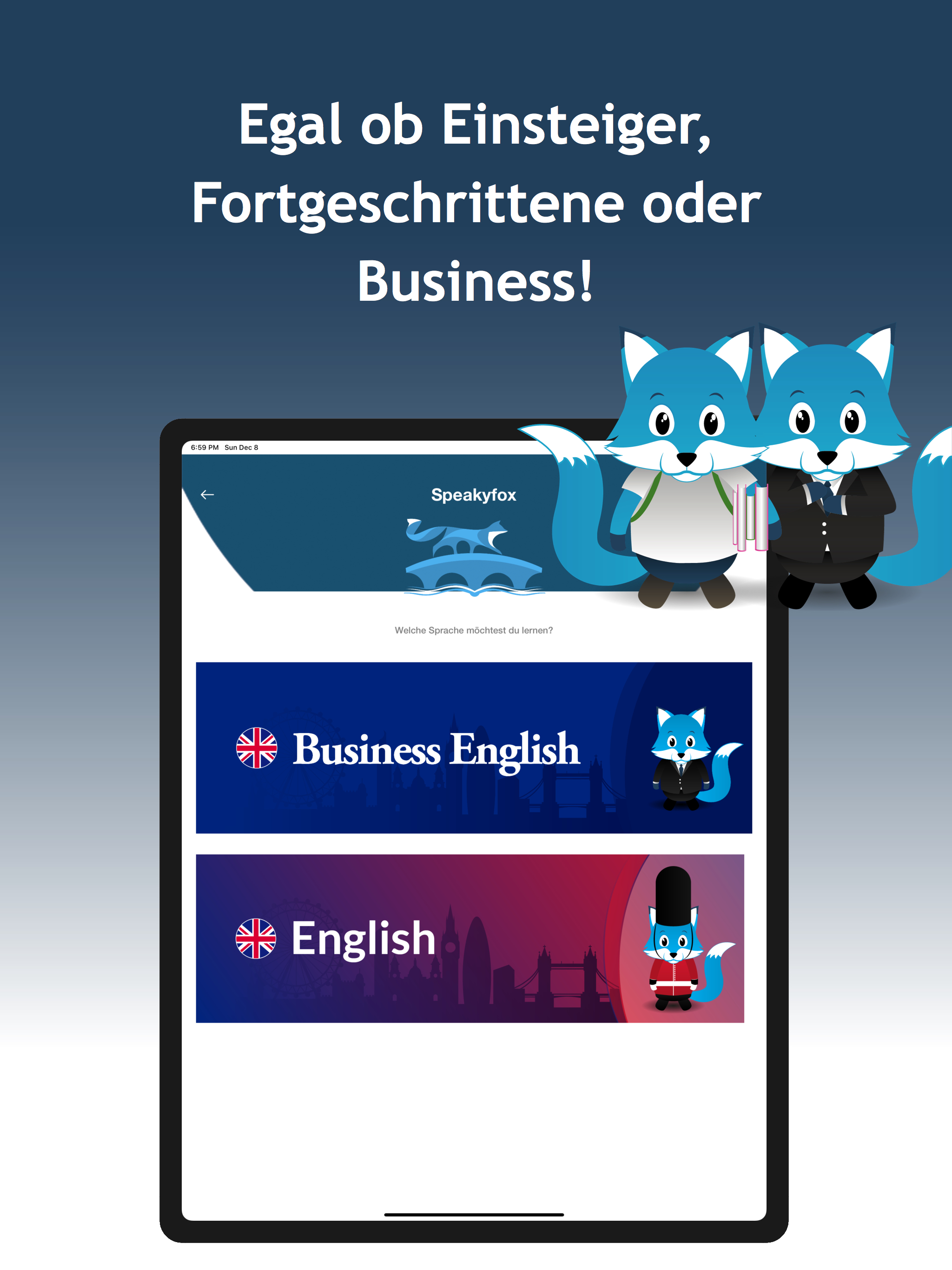 Speakyfox - schnell lernen screenshot 5