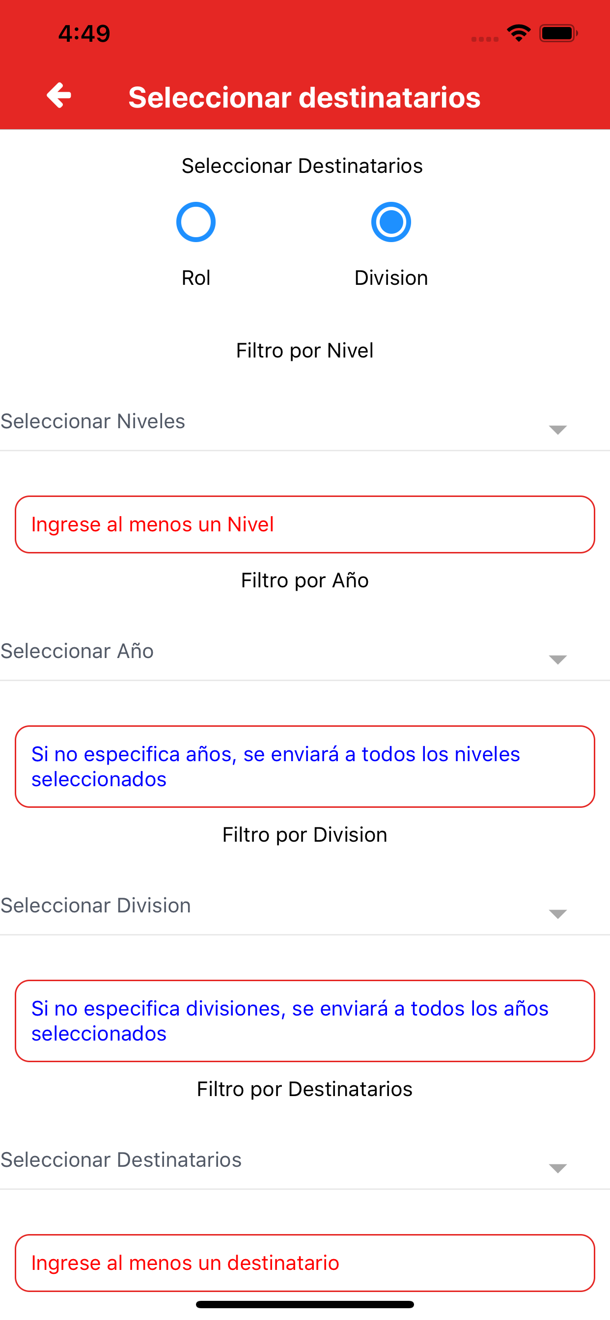 Nodos App