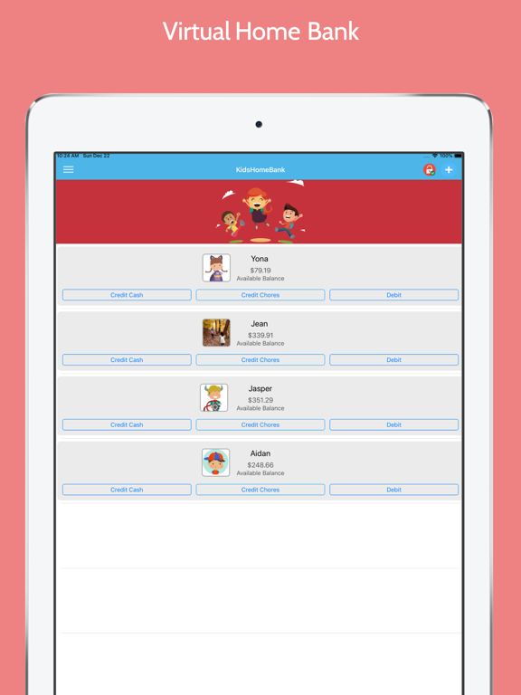 Screenshot #4 pour KidsHomeBank