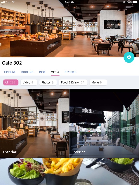 Tkit iPad screenshot 2 - Social Networking app