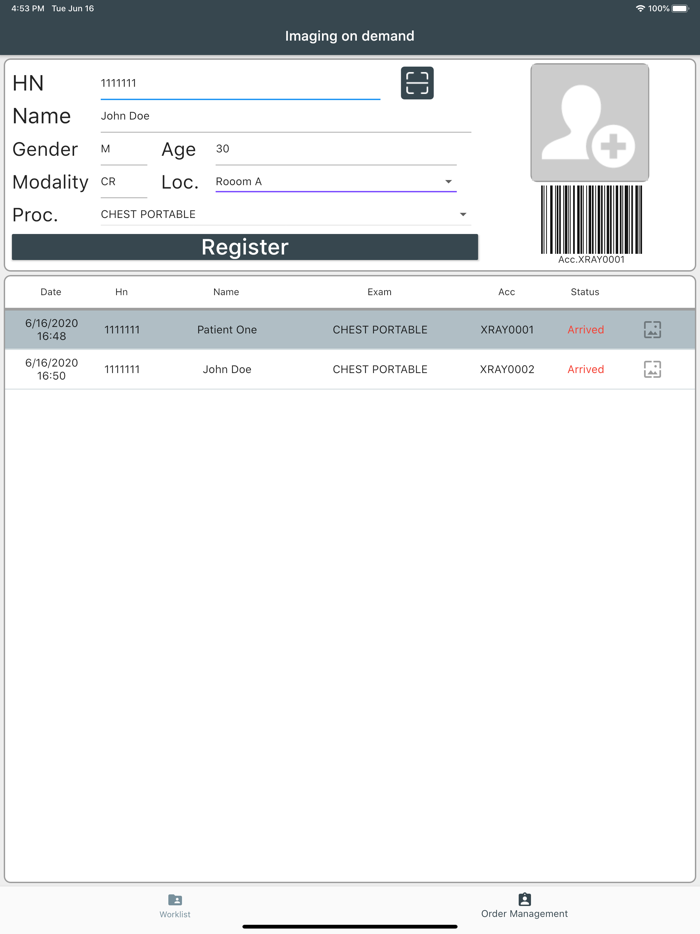 Envision Imaging on Demand