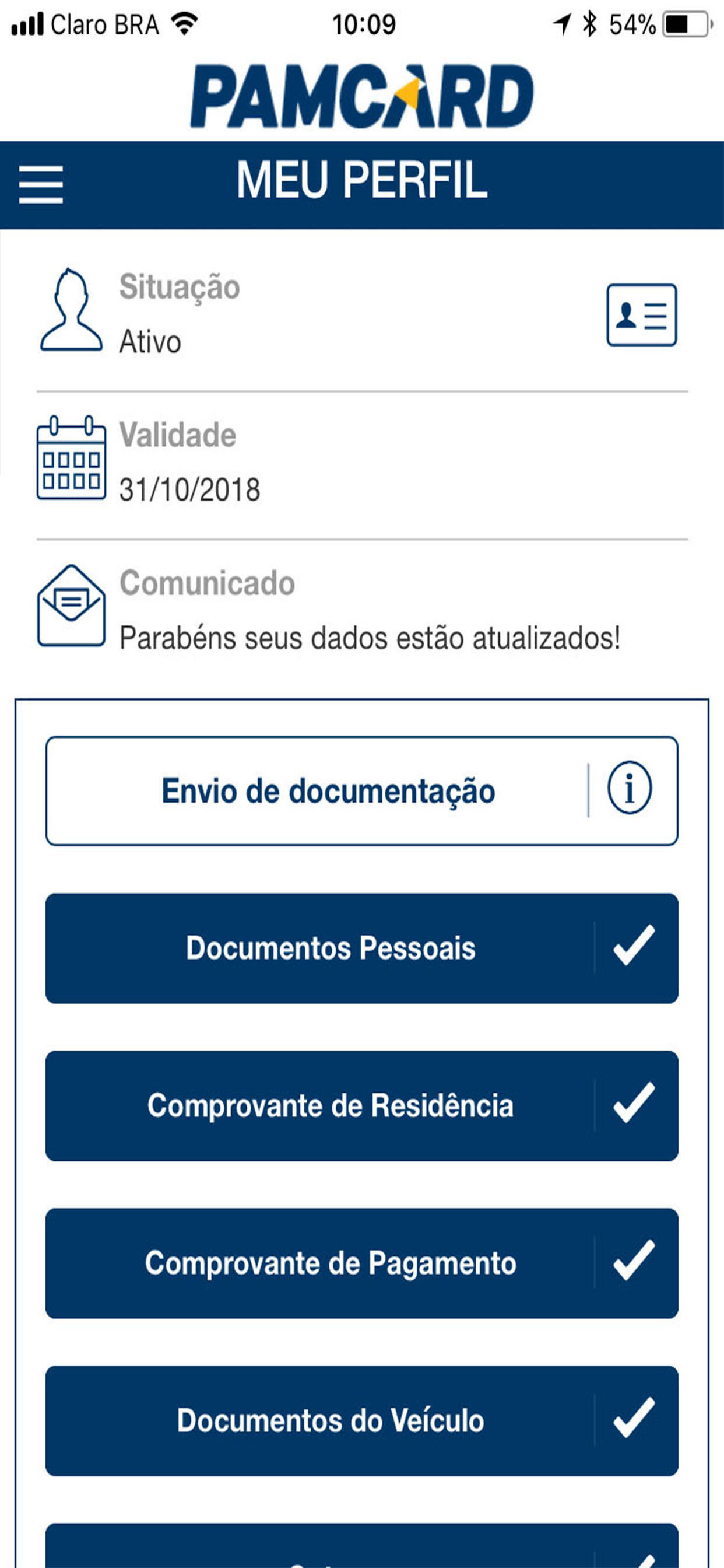 Pamcard Caminhoneiro