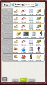 Visual Schedule Planner screenshot