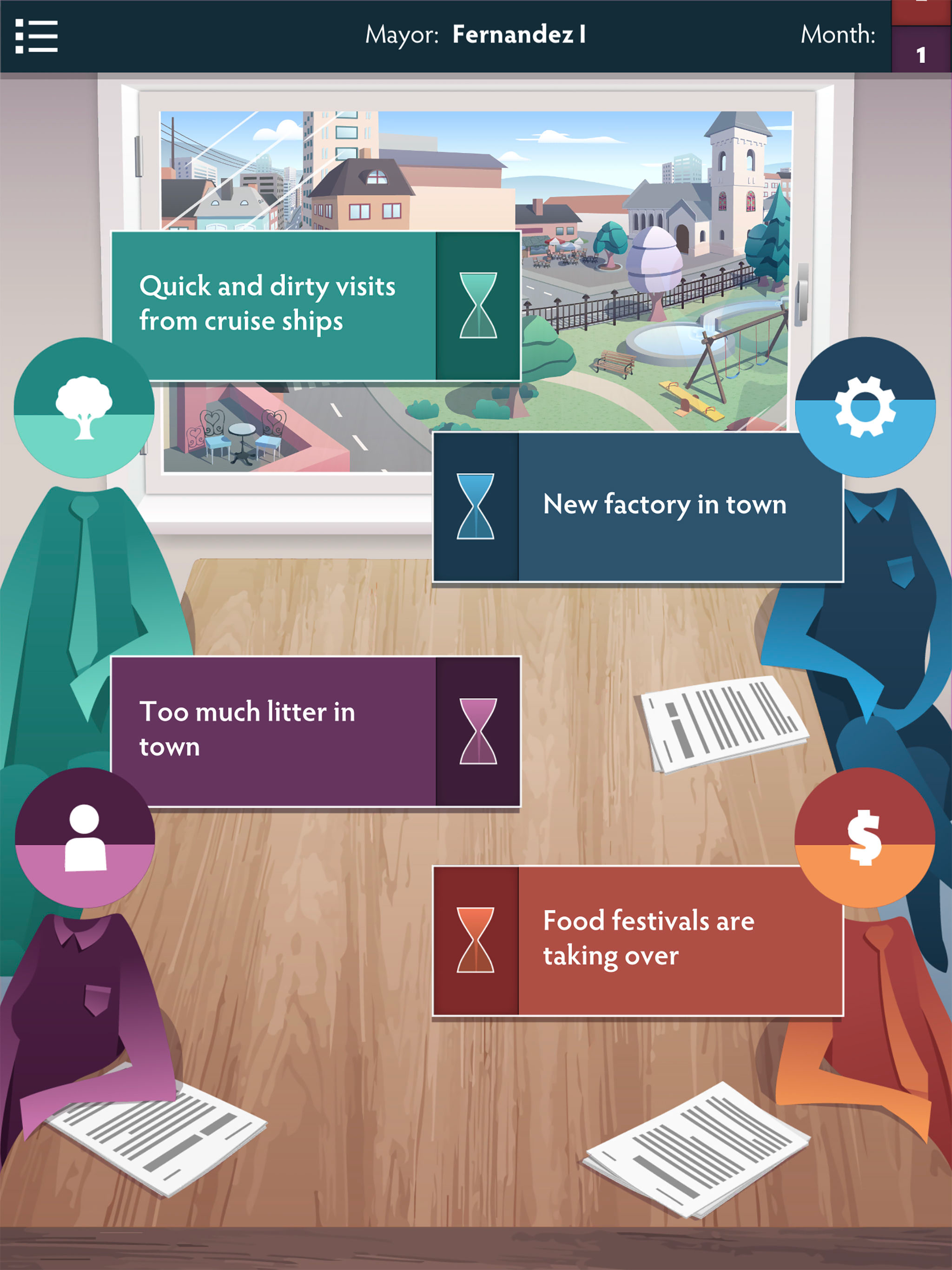 Mayor's Table screenshot 5