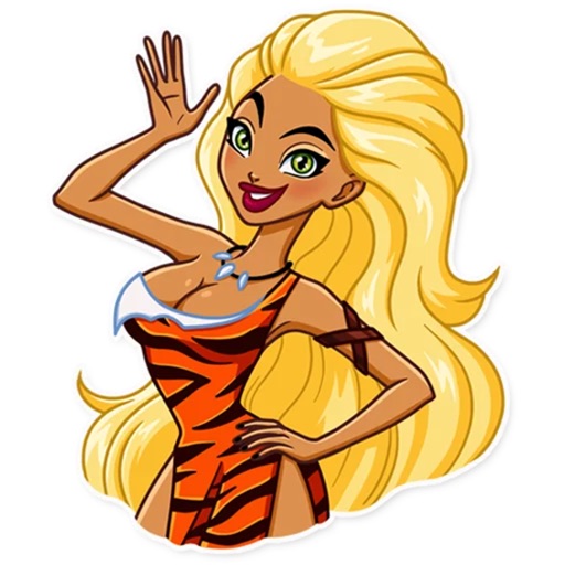 Wild Girl Sticker Pack