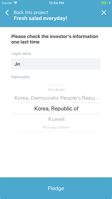 CodeChain Wallet screenshot