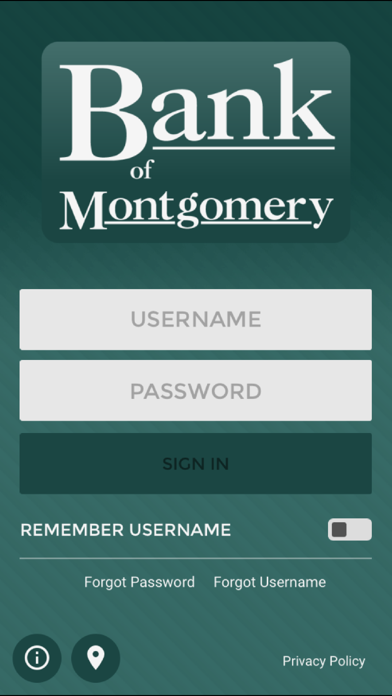 Bank of Montgomery, IL Screenshot