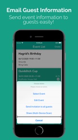 Check In Event Manager screenshot