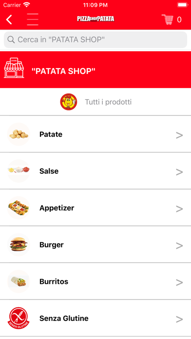 Pizza Patata Shop Screenshot