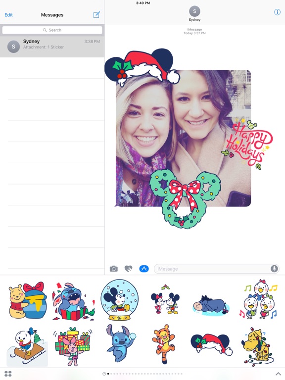 Screenshot #6 pour Disney Stickers: Holiday Cheer