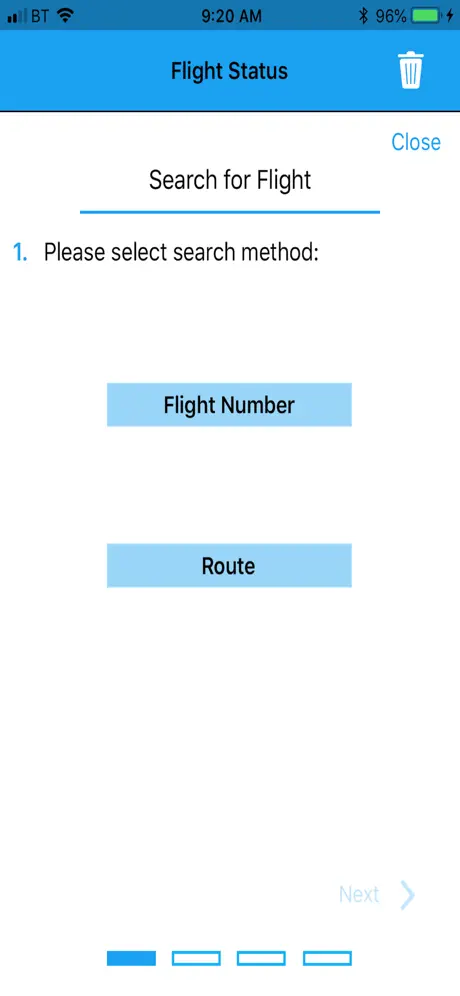 Live Flight Status - Tracker