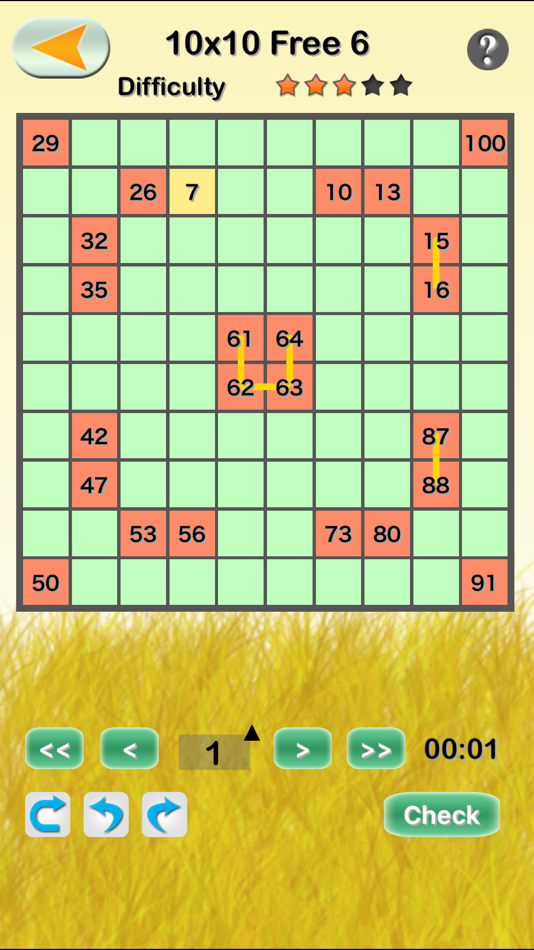 #5. Number Join - Connect numbers (iOS) Podle: Stanley Lam