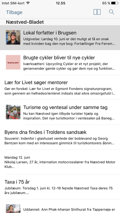 Sjællandske Medier - aviser Screenshot