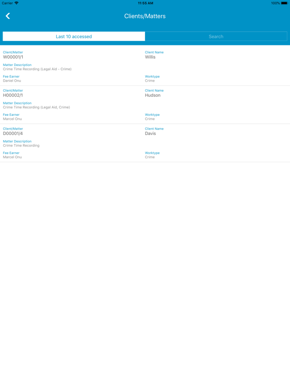 Crime Time Recording