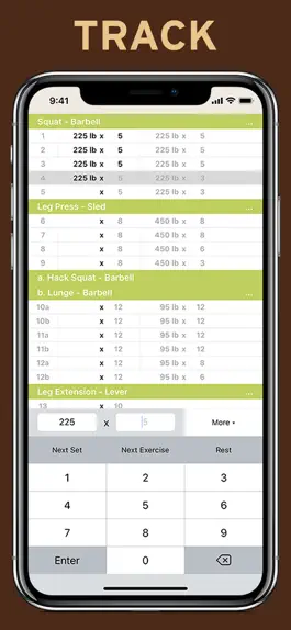 Game screenshot LiftRep: Gym Workout Tracker apk